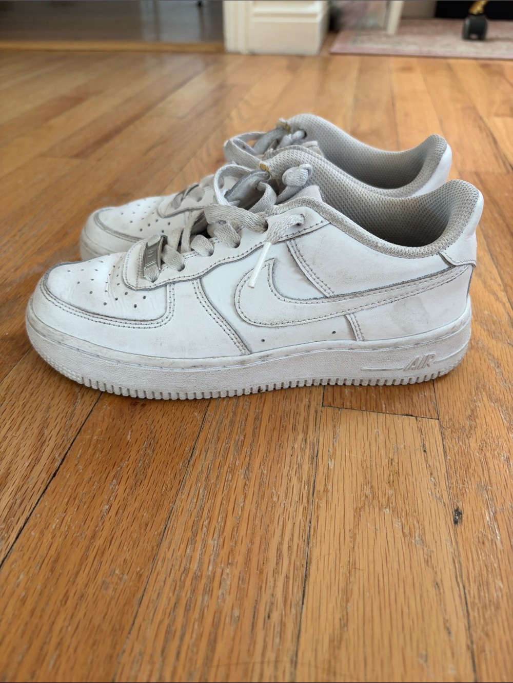 nike af1 all white kids sz 3.5y
